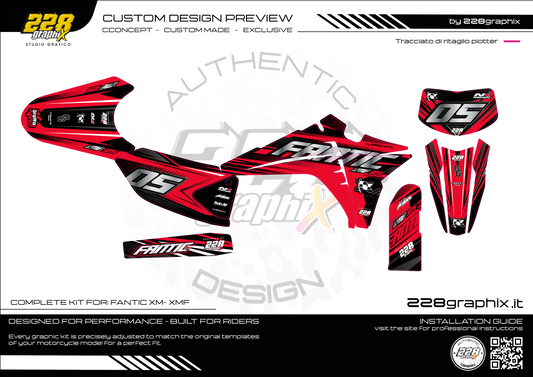 FULL KIT FANTIC XM-XMF 50/125 2025/26